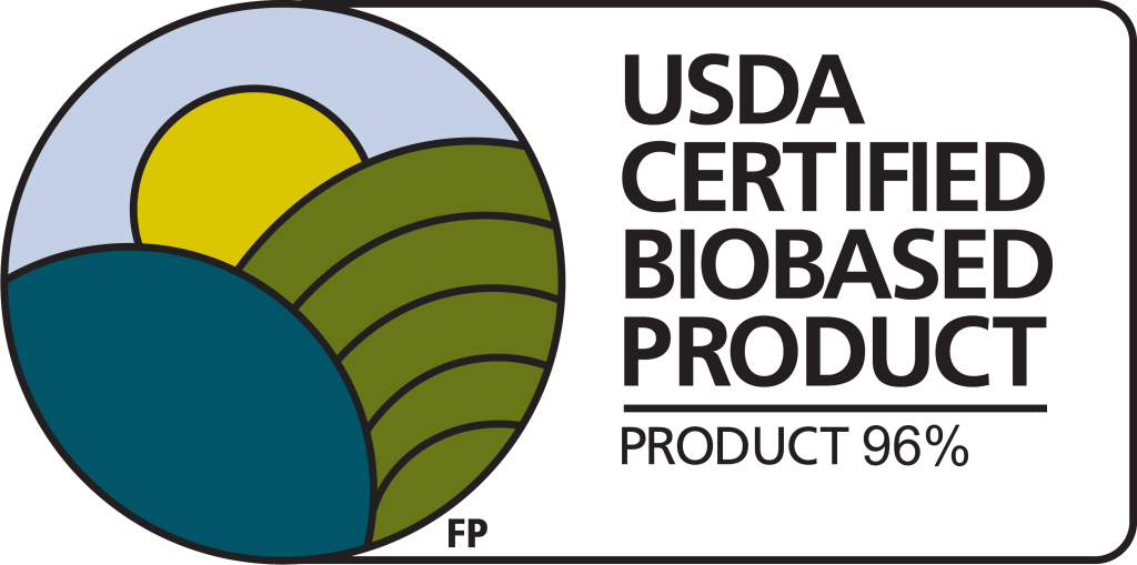 USDA Certified BioPreferred product label